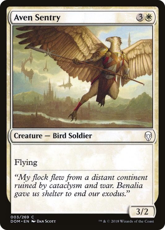 Aven Sentry - Foil