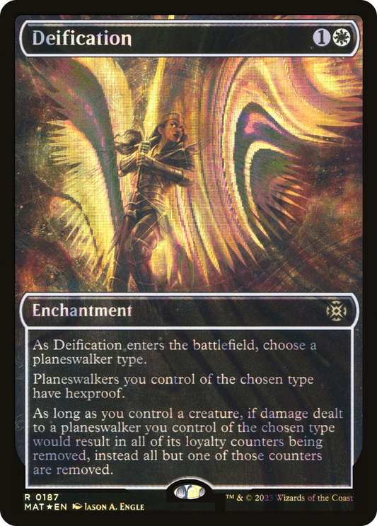 Deification (0187) (Showcase) - Halo Foil