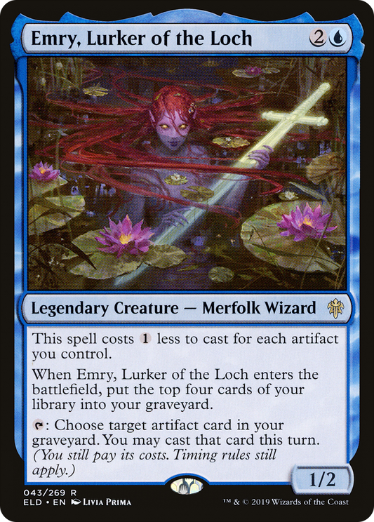Emry, Lurker of the Loch - Foil