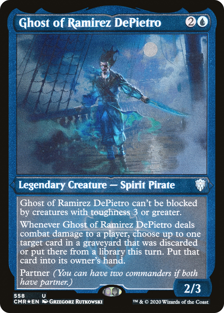 Ghost of Ramirez DePietro - Foil Etched