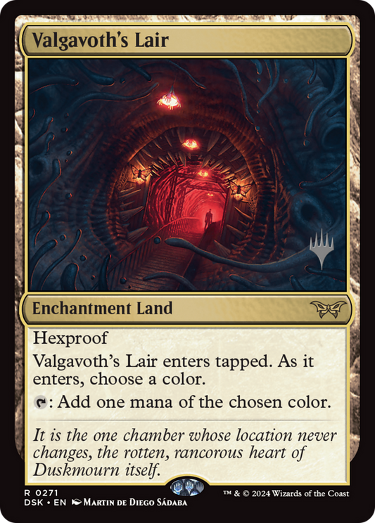 Valgavoth's Lair (0217) (Promo Pack) - Foil