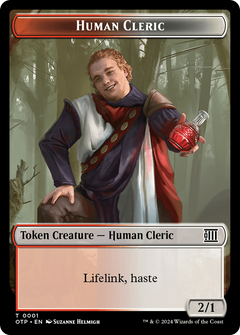 Human Cleric Token (0001)