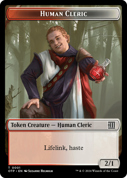 Human Cleric Token (0001)