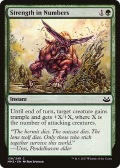 Strength in Numbers - Foil