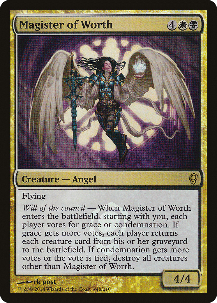 Magister of Worth (048) - Foil