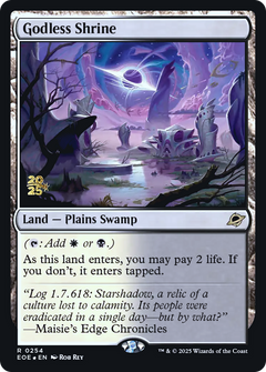 Godless Shrine (0254) (Prerelease) - Foil
