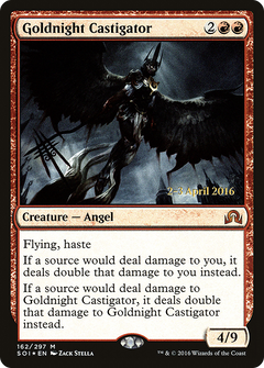 Goldnight Castigator (162) (Prerelease) - Foil