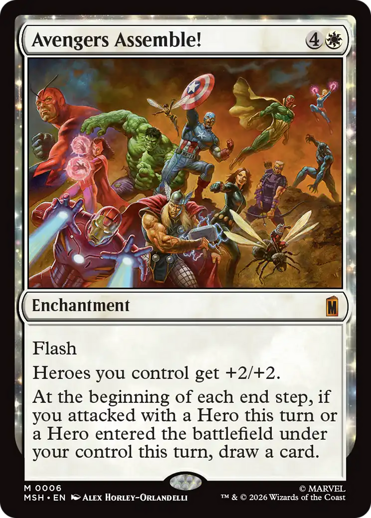 Avengers Assemble! (0006) (MSH) - Foil