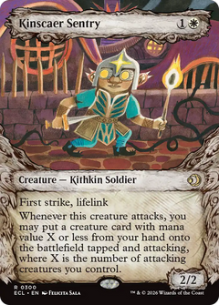 Kinscaer Sentry (0300) (Fable Frame) (ECL) - Foil