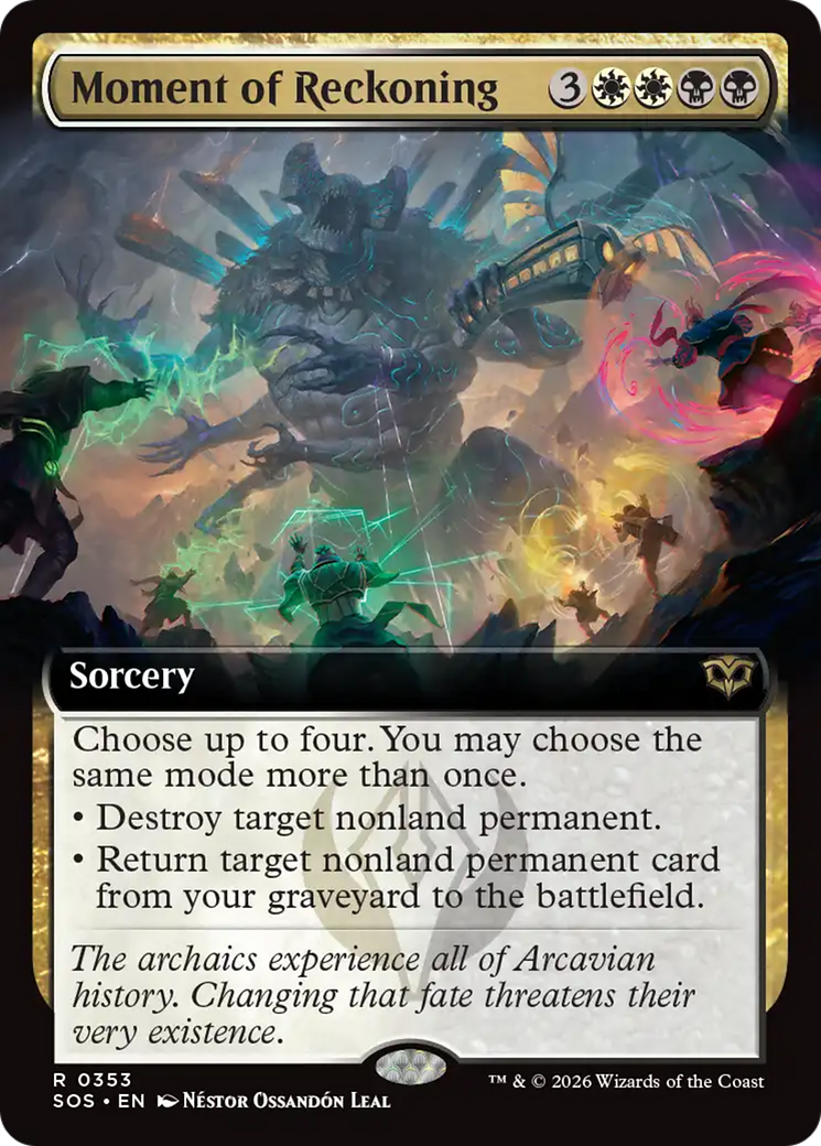 Moment of Reckoning (0353) (Extended Art) (SOS)