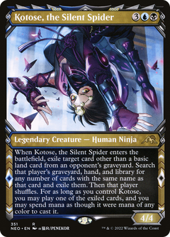 Kotose, the Silent Spider (351) (Showcase) - Foil