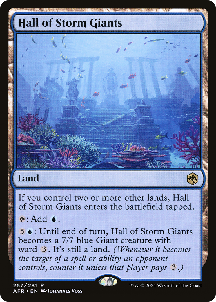 Hall of Storm Giants - Foil