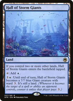 Hall of Storm Giants - Foil