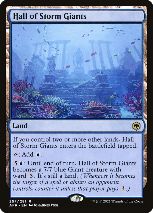 Hall of Storm Giants - Foil