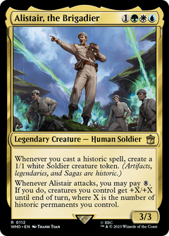 Alistair, the Brigadier (0112) - Foil
