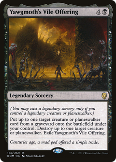 Yawgmoth's Vile Offering - Foil