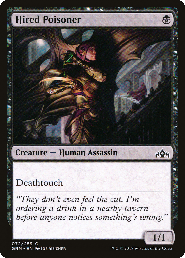 Hired Poisoner - Foil