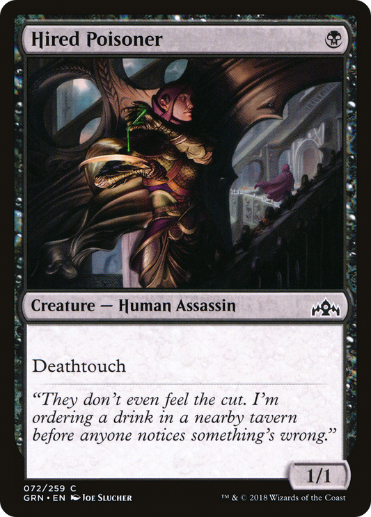 Hired Poisoner - Foil