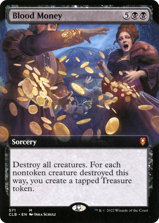 Blood Money (571) (Extended Art) - Foil