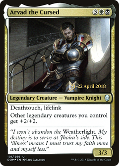 Arvad the Cursed (191) (Prerelease) - Foil