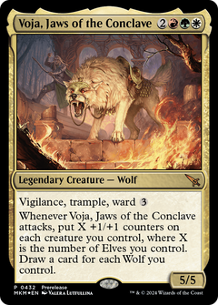 Voja, Jaws of the Conclave (0432) (Prerelease) - Foil