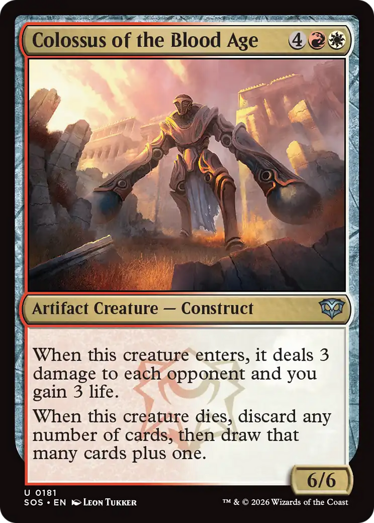 Colossus of the Blood Age (SOS) - Foil