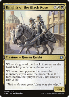 Knights of the Black Rose - Foil
