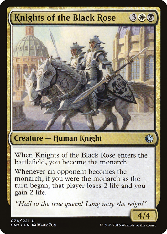 Knights of the Black Rose - Foil