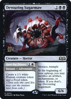 Devouring Sugarmaw // Have for Dinner (0224) (Prerelease) - Foil