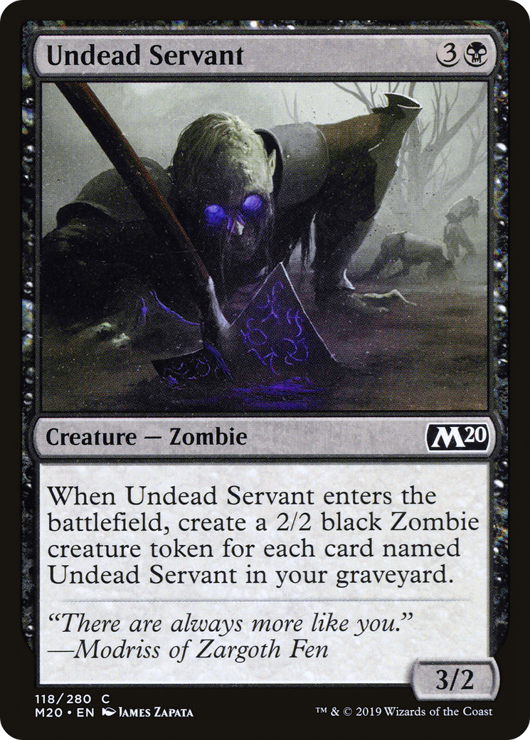 Undead Servant - Foil