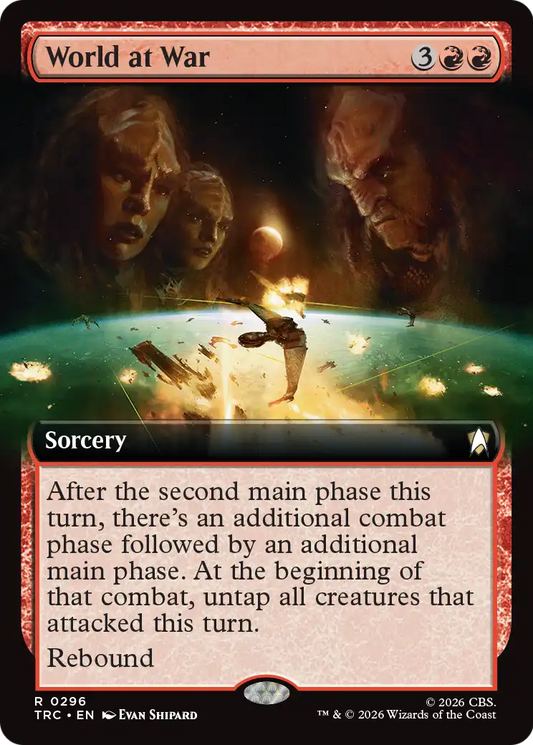World at War (0296) (Extended Art) (TRC)