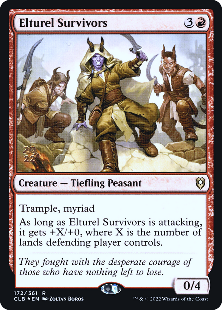 Elturel Survivors (172) (Prerelease) - Foil