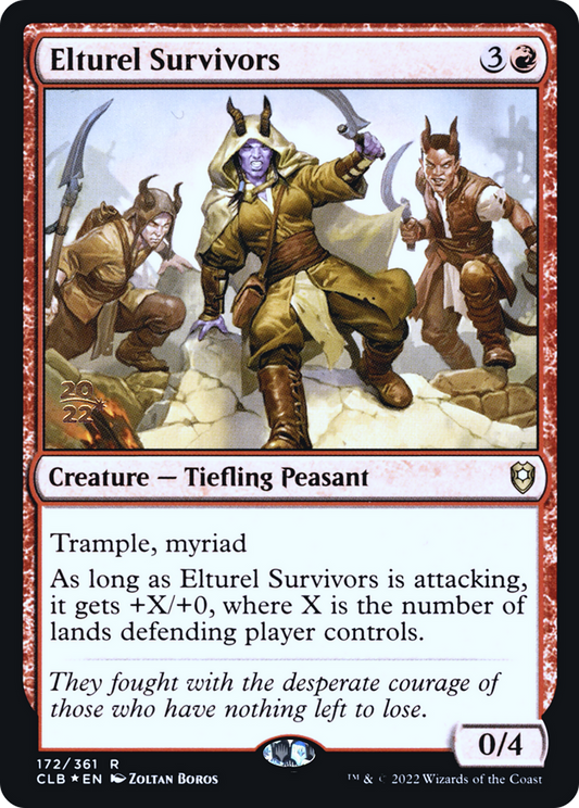 Elturel Survivors (172) (Prerelease) - Foil