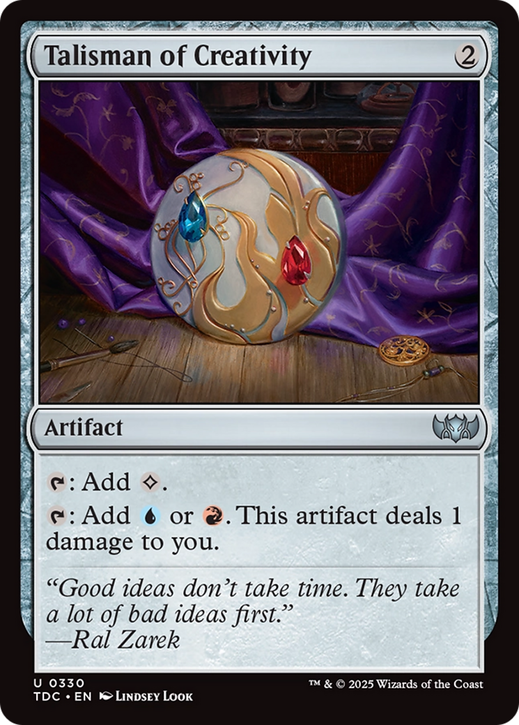 Talisman of Creativity