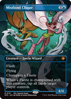 Mistbind Clique (0131) (Borderless) (SPG) - Foil