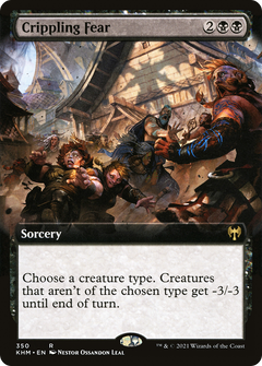 Crippling Fear (350) (Extended Art)