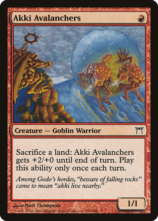 Akki Avalanchers - Foil