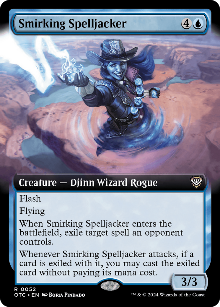 Smirking Spelljacker (0052) (Extended Art)