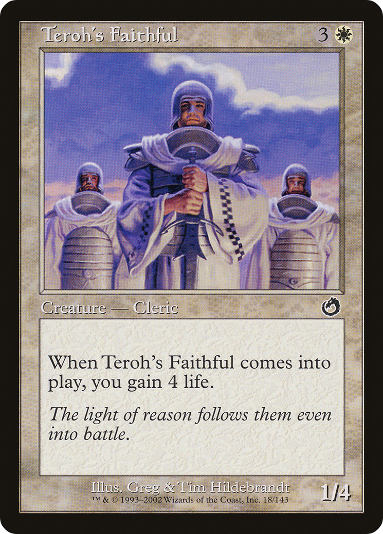 Teroh's Faithful - Foil