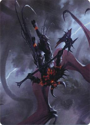 Burning-Rune Demon (20/81) Art Card