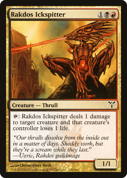 Rakdos Ickspitter - Foil