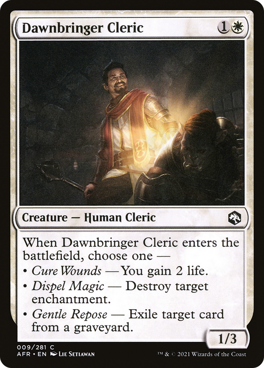 Dawnbringer Cleric - Foil