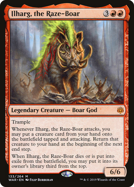 Ilharg, the Raze-Boar - Foil