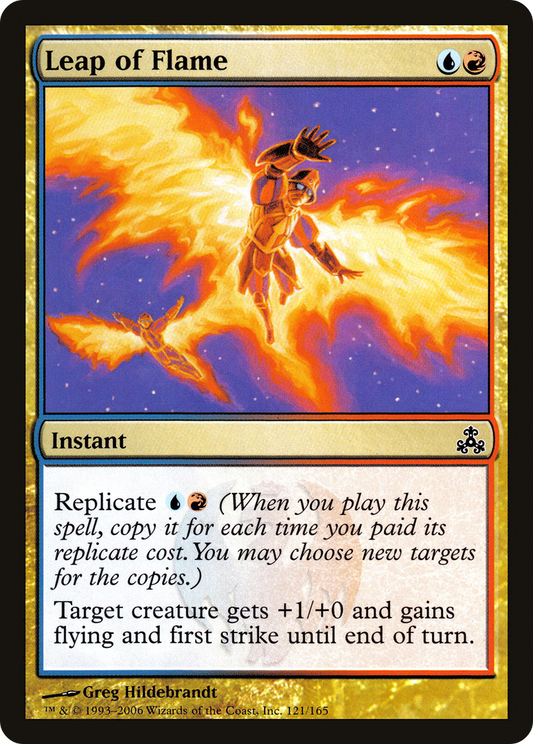 Leap of Flame - Foil