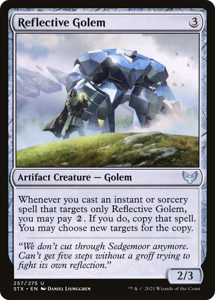 Reflective Golem - Foil