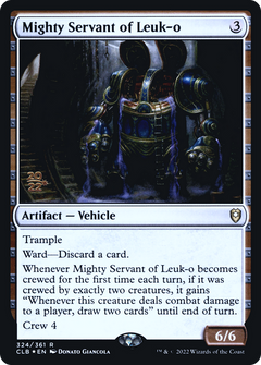 Mighty Servant of Leuk-o (324) (Prerelease) - Foil