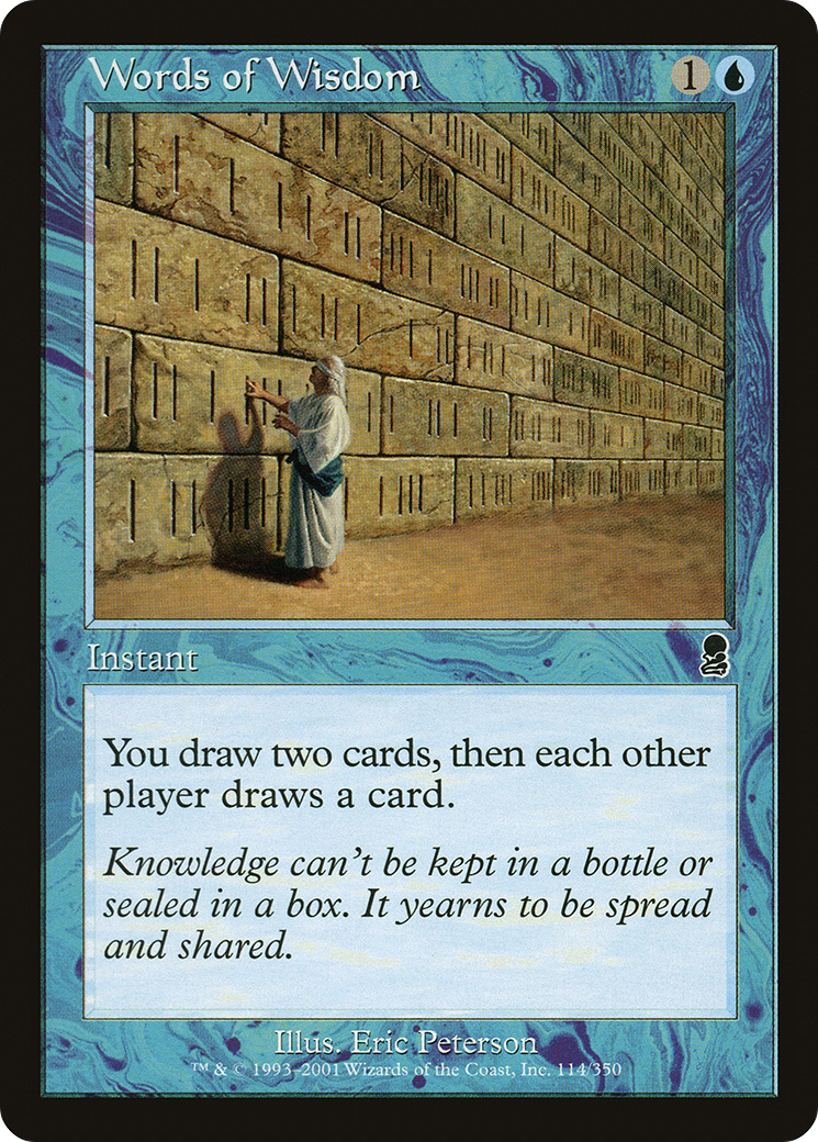 Words of Wisdom - Foil