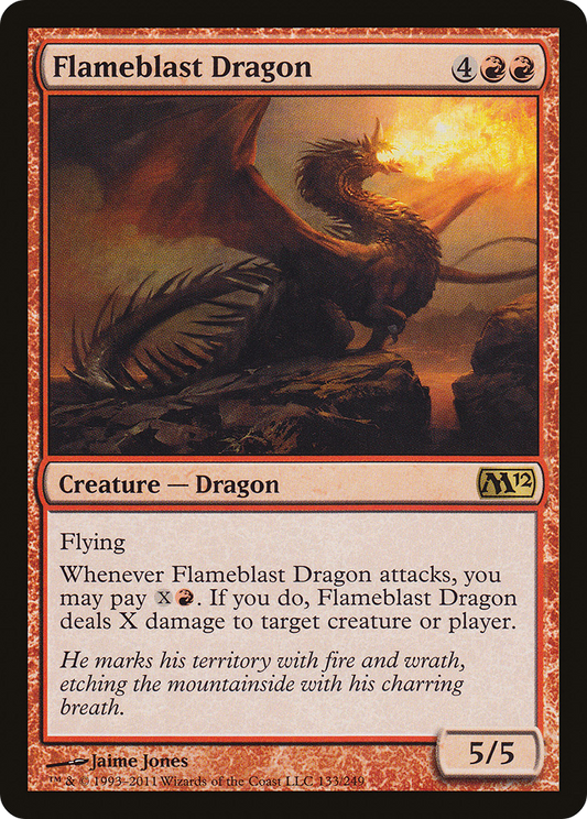 Flameblast Dragon - Foil