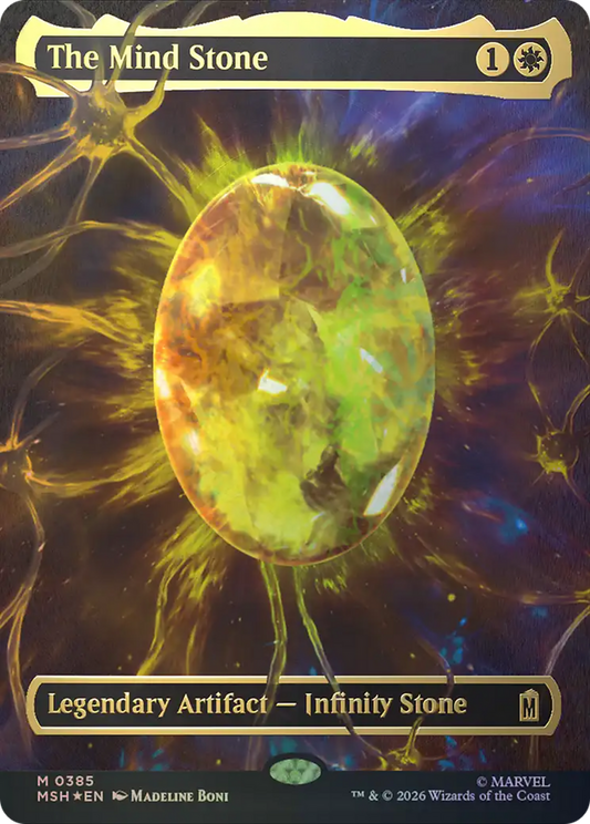 The Mind Stone (0385) (Full Art) (MSH) - Cosmic Foil
