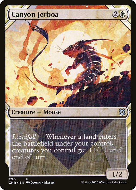 Canyon Jerboa (290) (Showcase) - Foil